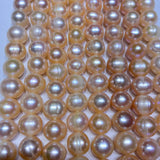 Natural 9-10mm Freshwater Cultured Pearl Necklace
