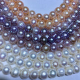 Natural 9-10mm Freshwater Cultured Pearl Necklace