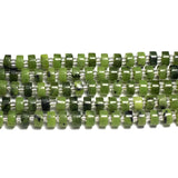 Aquamarine Labradorite Prehnite Spacer Beads 4*6mm