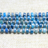 Aquamarine Labradorite Prehnite Spacer Beads 4*6mm