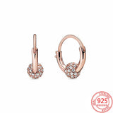 925 Sterling Silver Love Feather Earrings for Girls