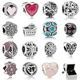 925 Silver Charm Beads for Bracelet DIY Jewelry