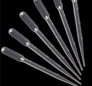 1000pcs Disposable Graduated Transfer Pipettes Eye Dropper Set