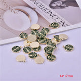 100pcs Cartoon Pattern Alloy Floating Locket Charms DIY Jewelry