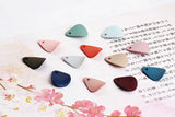 100pcs Petals Plastic Floating Locket Charms DIY Jewelry Pendants