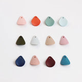 100pcs Petals Plastic Floating Locket Charms DIY Jewelry Pendants