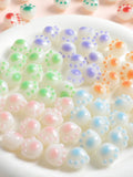 100pcs Cartoon Cat Paws Acrylic Beads DIY Jewelry Accessory