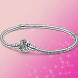 100th Anniv. 925 Sterling Silver Graffiti Bracelet, Original Charm Jewelry