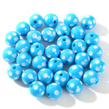 10Pcs 16mm Resin Dot Spacer Beads for Jewelry Making