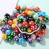 10Pcs 16mm Resin Dot Spacer Beads for Jewelry Making