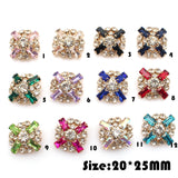 10Pcs 20 * 25MM Sewable Jewelry For Clothing & Headwear