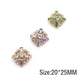 10Pcs 20 * 25MM Sewable Jewelry For Clothing & Headwear
