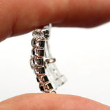10pcs 27*30mm Rhombus Glass Rhinestones for Garment Decoration DIY Jewelry