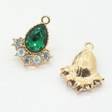 10pcs 20 * 16mm Crystal Water Drop DIY Pendant Diamond Accessories