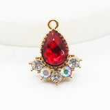 10pcs 20 * 16mm Crystal Water Drop DIY Pendant Diamond Accessories