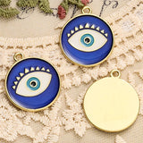 10pcs/lot Eye Fish Charms Pendant for DIY Necklace Earrings Jewelry Making