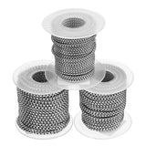 Stainless Steel Necklace Chains Box Square Link Chains for DIY Jewelry Makings