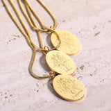 Zodiac Sign Horoscope Necklace 12 Constellations Lucky Pendant