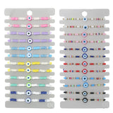 12pcs Mixed Fruit Flower Braided Rope Bracelets for Women Men