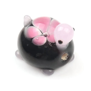 13/18mm Crystal Turtle Lampwork Glass Beads Spacer for Jewelry Making
