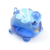 13/18mm Crystal Turtle Lampwork Glass Beads Spacer for Jewelry Making