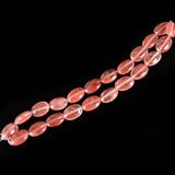 Cherry Quartz Beads Watermelon Crystal Glass Bracelet Necklace DIY 15inch
