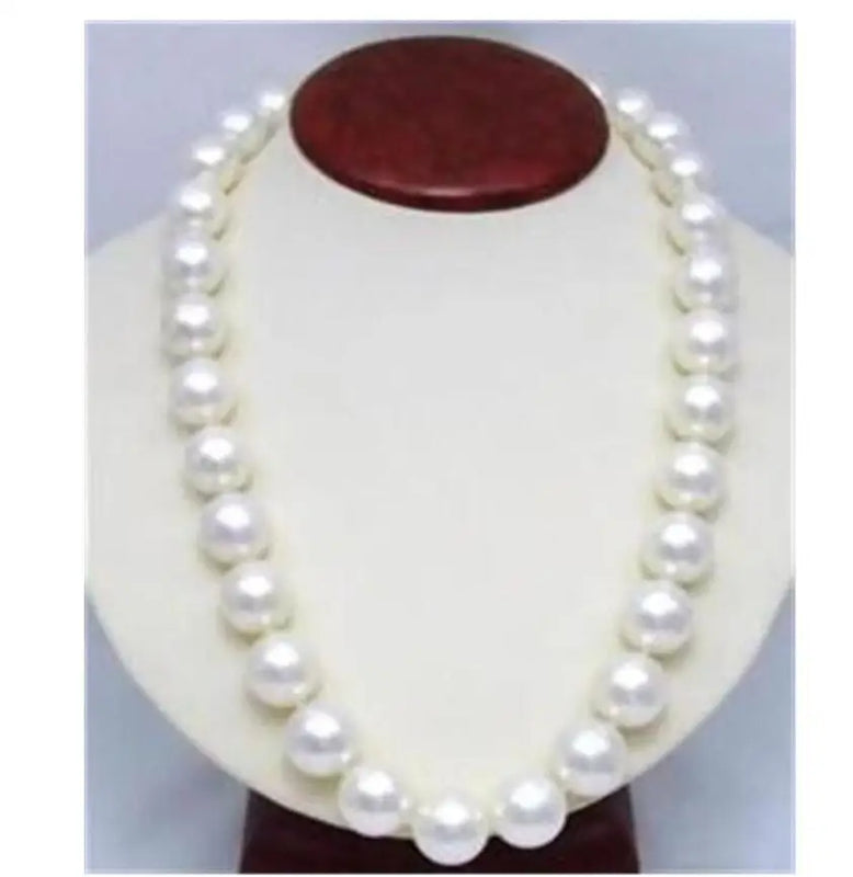 14mm AAA South Sea Shell Pearl Round Beads Necklace for Women