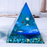 Transparent Large Pyramid Silicone Resin Mould Craft Jewelry Crystal Mold Box