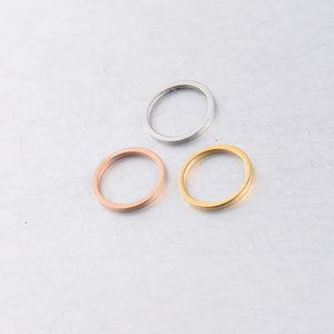 15mm Round Stainless Steel Circle Charm for DIY Necklace Making