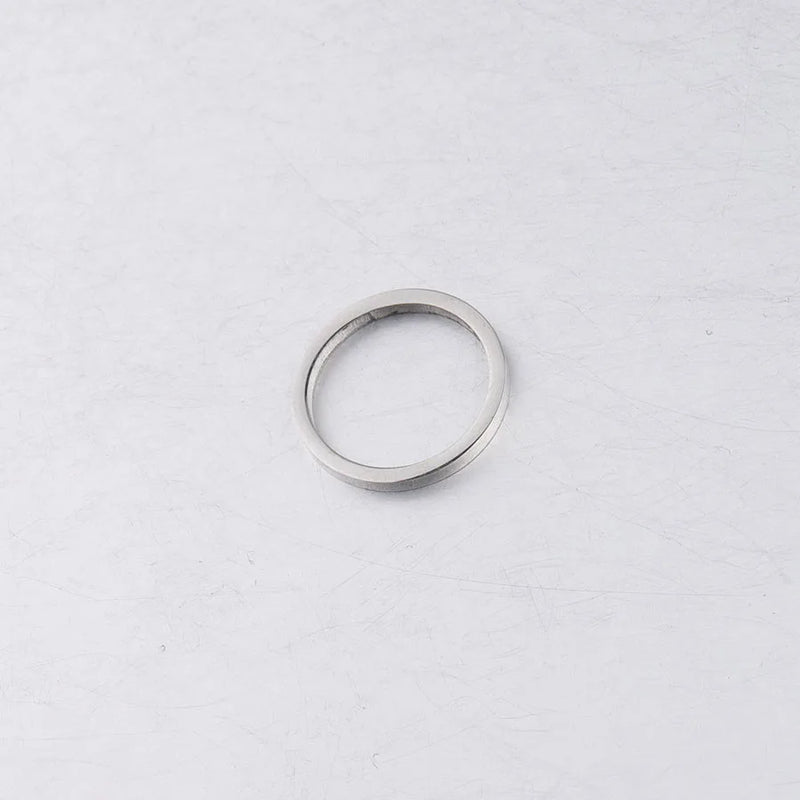 15mm Round Stainless Steel Circle Charm for DIY Necklace Making