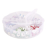 180/400pcs 8mm Rhinestone Crystal Round Spacer Beads Jewelry Making DIY
