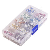 180/400pcs 8mm Rhinestone Crystal Round Spacer Beads Jewelry Making DIY