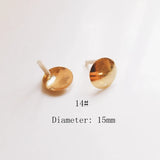 18k True+Copper Material: Earring DIY Kit 6 Pieces