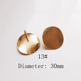 18k True+Copper Material: Earring DIY Kit 6 Pieces