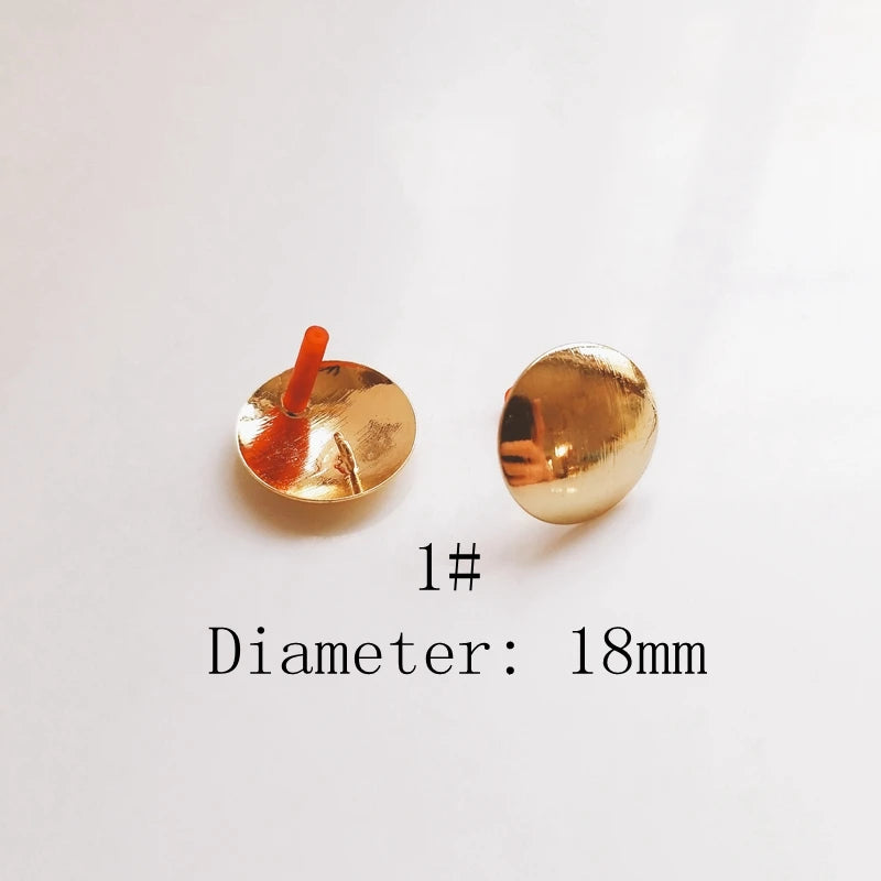18k True+Copper Material: Earring DIY Kit 6 Pieces