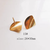 18k True+Copper Material: Earring DIY Kit 6 Pieces