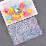 Car Drink Cup Maze Molds UV Resin Epoxy Mold Craft Tools