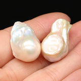 Freshwater Tail Pearl Beads No Hole Loose Beads for DIY Jewelry Making
