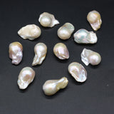 Freshwater Tail Pearl Beads No Hole Loose Beads for DIY Jewelry Making