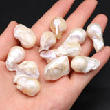 Freshwater Tail Pearl Beads No Hole Loose Beads for DIY Jewelry Making