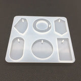 UV Pyramid Resin Liquid Silicone Molds for DIY Necklace Jewelry