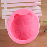 Cartoon Cat Charms Pendant Silicone Molds for Jewelry Making