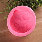 Cartoon Cat Charms Pendant Silicone Molds for Jewelry Making