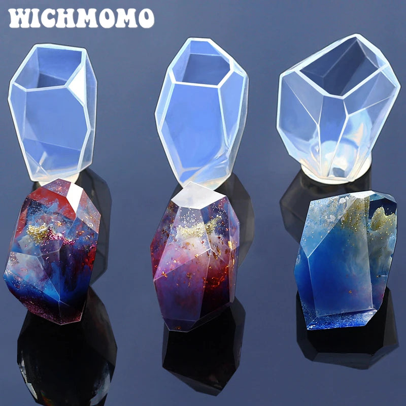 Transparent UV Resin Silicone Molds for Craft DIY Projects