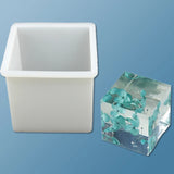 DIY Resin Epoxy Mold Silicone Mold 10*10cm Square Cube Mold