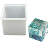 DIY Resin Epoxy Mold Silicone Mold 10*10cm Square Cube Mold