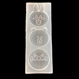 UV Resin Jewelry Silicone Mold Cartoon Rabbit Bear Charms Molds DIY Decorate
