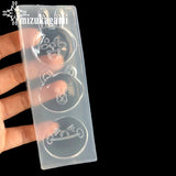 UV Resin Jewelry Silicone Mold Cartoon Rabbit Bear Charms Molds DIY Decorate