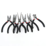 Stainless Steel Handle Anti-slip Splicing Fixing Pliers for DIY Jewelry
