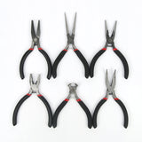 Stainless Steel Handle Anti-slip Splicing Fixing Pliers for DIY Jewelry
